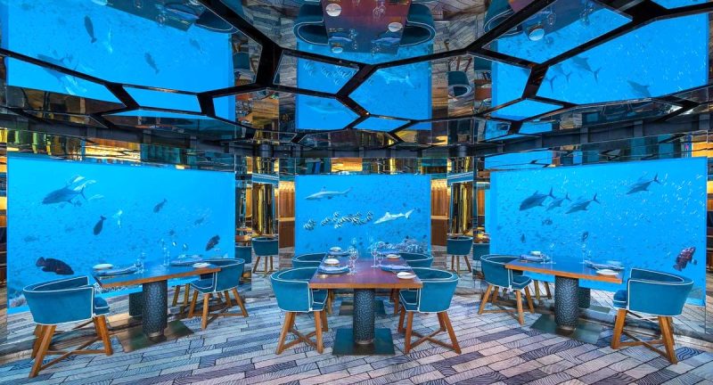 Underwater Restaurants 6 sea underwater restaurent