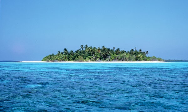 an island of Maldives