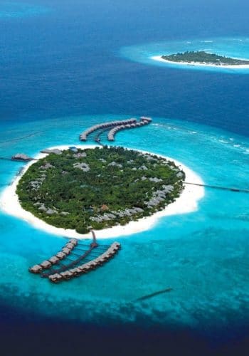 beach house iruveli maldives resort aerial shots 1