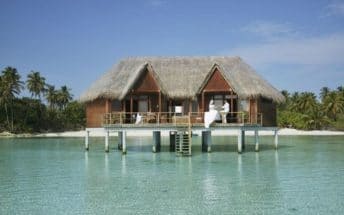 meeru island resort honeymoon suite exterior