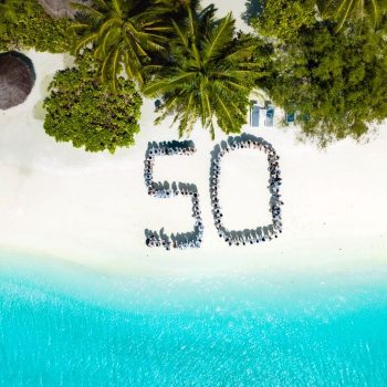 sheraton maldives 50 years